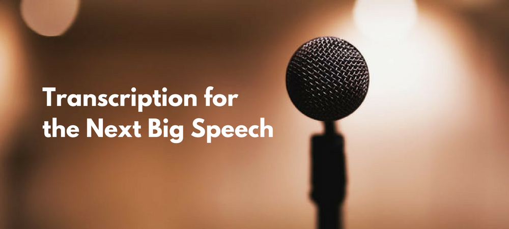speech transcription