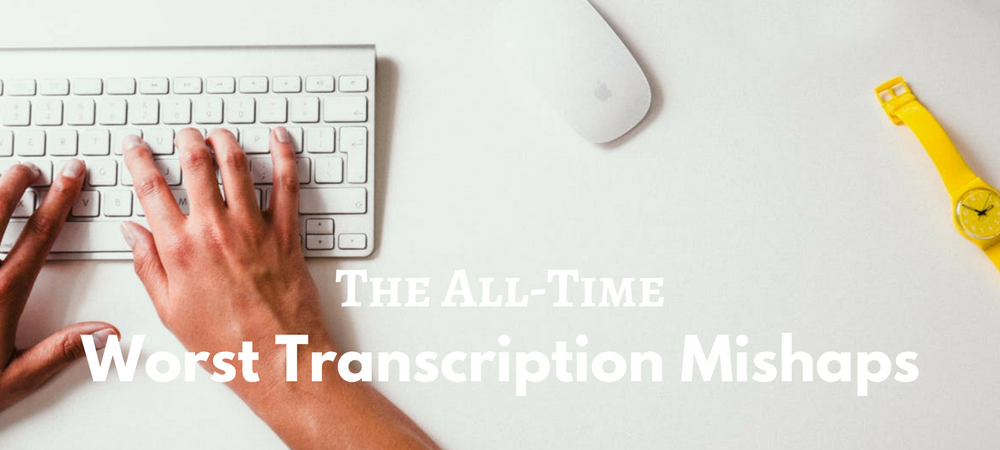 transcription mistakes